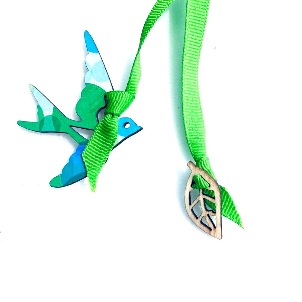 Artisan Crafted Sky Swallow Bookmark